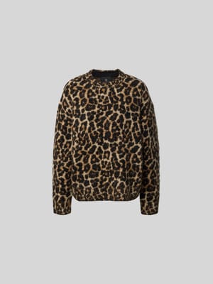 Relaxed Fit Pullover aus Woll-Alpaka-Mix Shop The Look MANNEQUINE