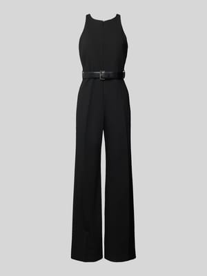 Jumpsuit mit Taillengürtel Shop The Look MANNEQUINE