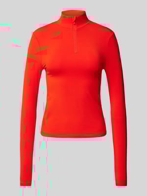 Longsleeve mit Stehkragen Modell 'Elina' Shop The Look MANNEQUINE