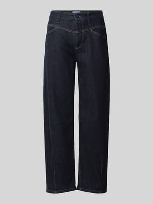 barrel fit jeans van katoenmix model 'ELIN' Shop The Look MANNEQUINE