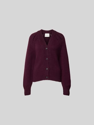 Strickjacke aus Alpaka-Mix mit Woll-Anteil Shop The Look MANNEQUINE
