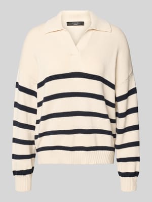 Regular fit gebreide pullover van katoenmix model 'PANFILO' Shop The Look MANNEQUINE