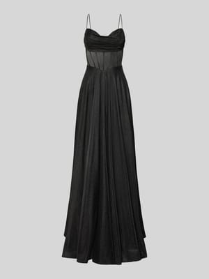 Sukienka wieczorowa z cienkimi ramiączkami Shop The Look MANNEQUINE