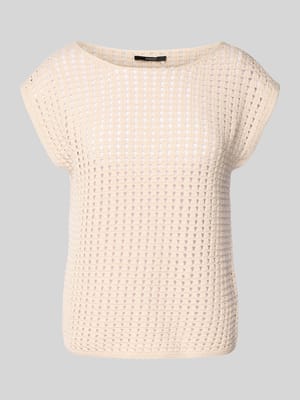Top mit Lochmuster Modell 'TARISOL' Shop The Look MANNEQUINE