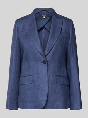 Shaped Fit Blazer aus reinem Leinen Modell 'NALUT' Shop The Look MANNEQUINE