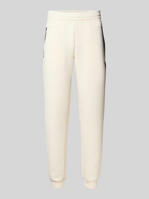 Regular Fit Sweatpants mit Logo-Applikation Modell 'Train' Shop The Look MANNEQUINE