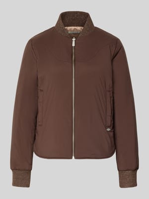 Kurtka bomberka w kroju regular fit ze stójką Shop The Look MANNEQUINE