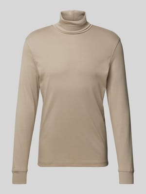 Longsleeve aus Viskose mit Rollkragen Shop The Look MANNEQUINE