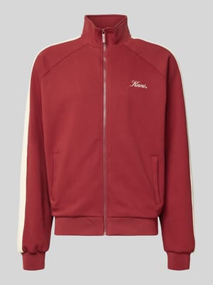 Sweatjack met opstaande kraag en steekzakken Shop The Look MANNEQUINE