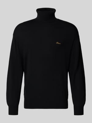 Coltrui van wolmix met labelstitching Shop The Look MANNEQUINE