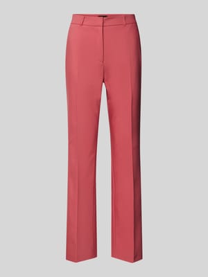 Regular fit pantalon met riemlussen Shop The Look MANNEQUINE