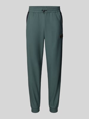 Regular Fit Sweatpants mit Strukturmuster Shop The Look MANNEQUINE