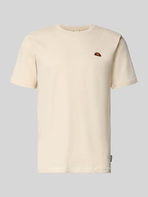T-Shirt mit Label-Stitching Modell 'CASSICA' Shop The Look MANNEQUINE
