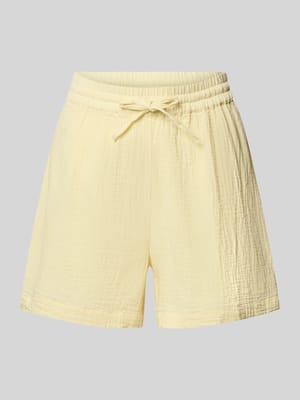 Comfort fit shorts van zuiver katoen model 'SASTINA' Shop The Look MANNEQUINE