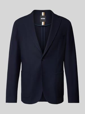 Regular Fit Anzugsakko aus Schurwoll-Mix Modell 'HANRY' Shop The Look MANNEQUINE