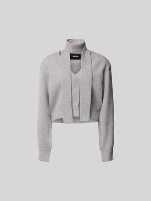 Strickjacke mit V-Ausschnitt Shop The Look MANNEQUINE