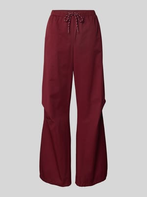 Sweatbroek met elastische band en tunnelkoord Shop The Look MANNEQUINE