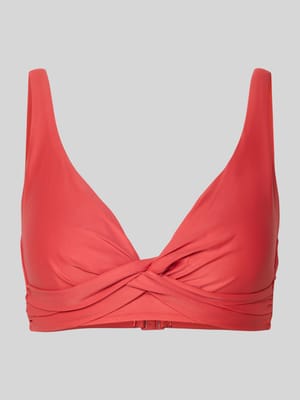 Bikini-Oberteil mit Knotendetail Modell 'KELLI' Shop The Look MANNEQUINE
