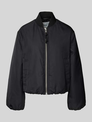 Bluzon o kroju regular fit z bufiastymi rękawami Shop The Look MANNEQUINE