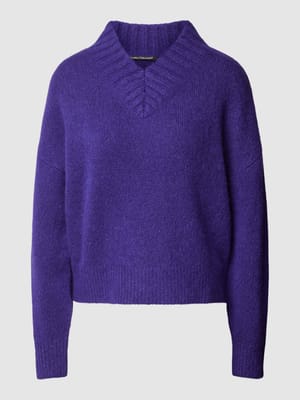 Strickpullover mit V-Ausschnitt Shop The Look MANNEQUINE