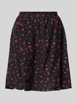 Minirock aus Viskose-Mix Modell 'Nancy' Shop The Look MANNEQUINE