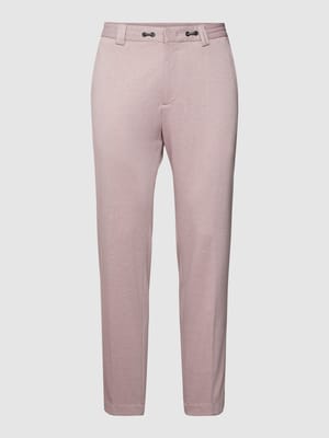 Spodnie do garnituru o kroju slim fit z elastycznym pasem model ‘JUNO’ Shop The Look MANNEQUINE