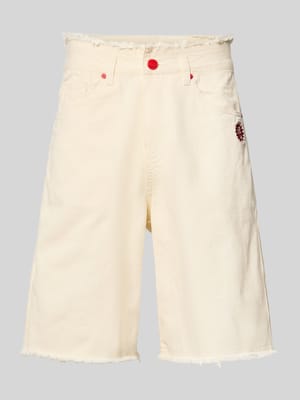 Jortsy z haftem i frędzlami Shop The Look MANNEQUINE