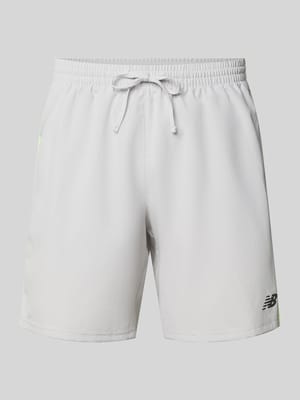 Shorts mit elastischem Bund und Logo Shop The Look MANNEQUINE