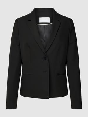 Blazer mit mit Viskose-Anteil und Paspeltaschen Shop The Look MANNEQUINE