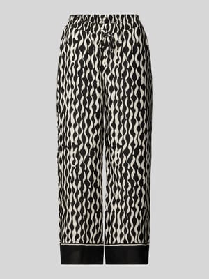 Culoty w kroju relaxed fit z czystej wiskozy model 'Marou motion' Shop The Look MANNEQUINE