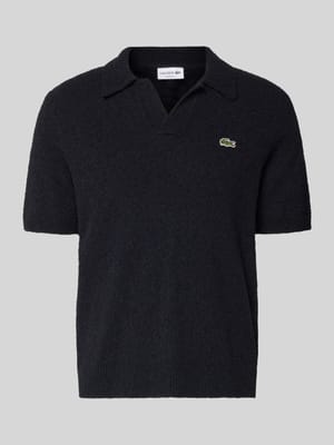Regular Fit Poloshirt aus Baumwoll-Mix Shop The Look MANNEQUINE