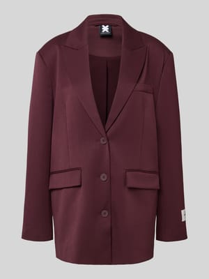 Relaxed fit blazer met reverskraag Shop The Look MANNEQUINE