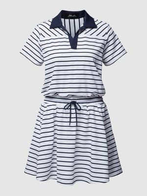 Minikleid mit Streifenmuster Shop The Look MANNEQUINE