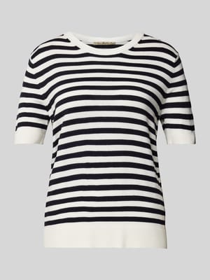 Strickshirt mit Rundhalsausschnitt Shop The Look MANNEQUINE