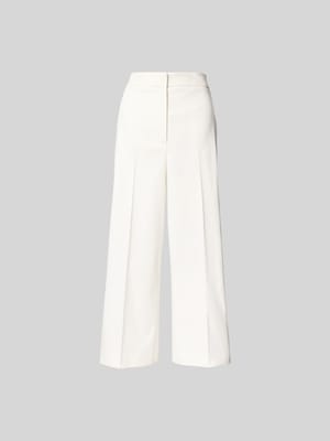 Stoffhose mit elastischem Bund Shop The Look MANNEQUINE
