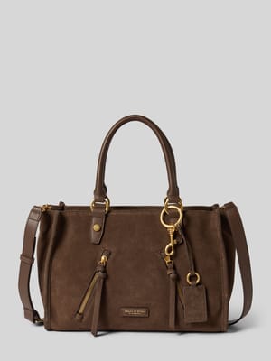 Shopper aus echtem Rindsleder Modell 'SHOPPER M SUEDE' Shop The Look MANNEQUINE