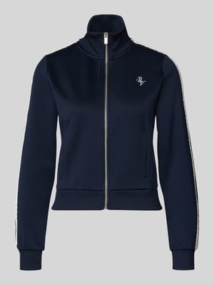Kurtka dresowa o kroju regular fit z wyhaftowanym logo Shop The Look MANNEQUINE