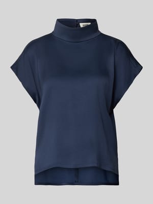 Blouseshirt met opstaande kraag, model 'ALARIA' Shop The Look MANNEQUINE