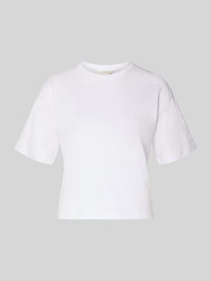 T-Shirt mit Rundhalsausschnitt Modell 'Moa Melea' Shop The Look MANNEQUINE