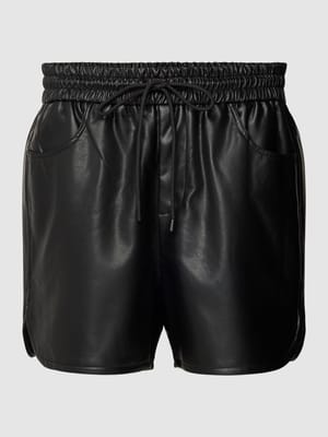 Shorts aus Visksoe mit elastischem Bund Shop The Look MANNEQUINE