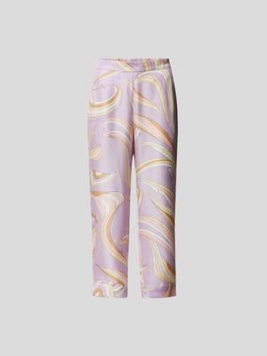 Wide Leg Seidenhose Shop The Look MANNEQUINE