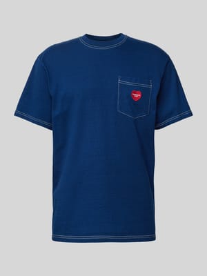 T-Shirt mit Brusttasche Modell 'INGO' Shop The Look MANNEQUINE