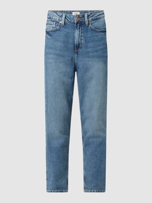 Mom fit jeans met stretch Shop The Look MANNEQUINE