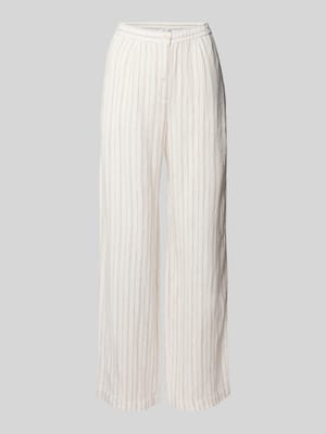 Spodnie materiałowe z zapięciem na guzik model ‘SATOVE’ Shop The Look MANNEQUINE