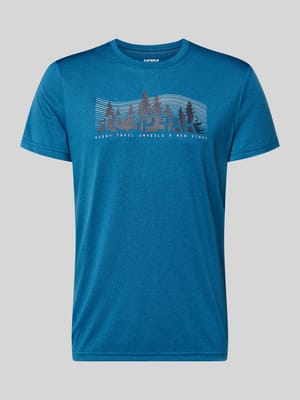 Regular Fit T-Shirt mit Rundhalsausschnitt Modell 'Bearden' Shop The Look MANNEQUINE