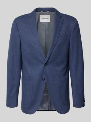 Fein strukturiertes Slim Fit 2-Knopf-Sakko Modell 'Michel' Shop The Look MANNEQUINE