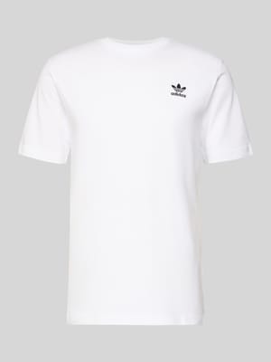 T-shirt met labelstitching Shop The Look MANNEQUINE