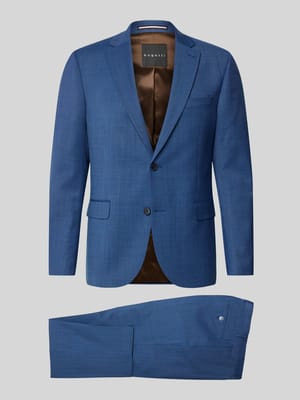 Regular Fit Anzug mit 2-Knopf-Sakko Shop The Look MANNEQUINE