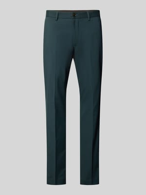 Spodnie garniturowe w kroju regular fit z dodatkiem wiskozy Shop The Look MANNEQUINE