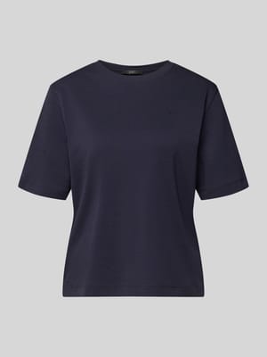 T-shirt met logostitching model 'SVEHA' Shop The Look MANNEQUINE